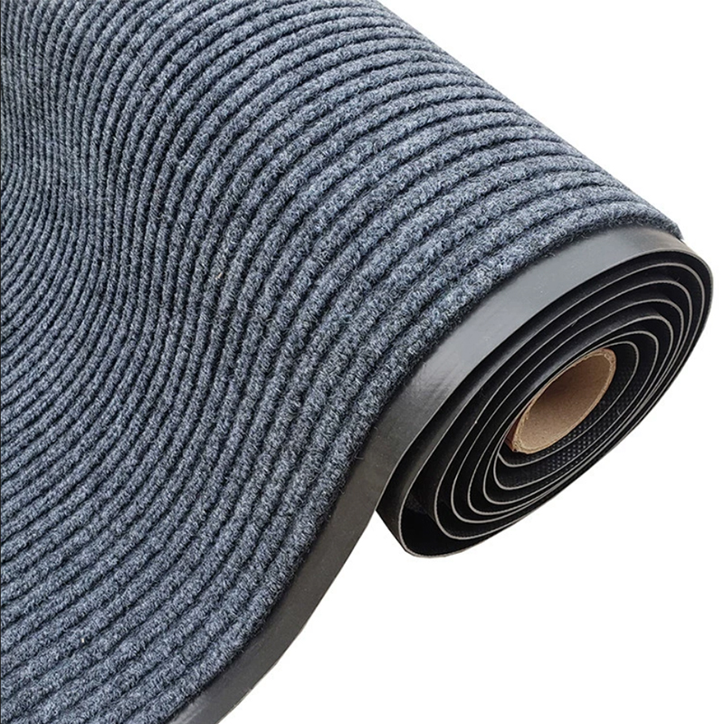 臻远 ZY-DT035商用整铺地毯酒店门垫门口脚垫走廊入户门地垫 1.8米宽5米长灰色