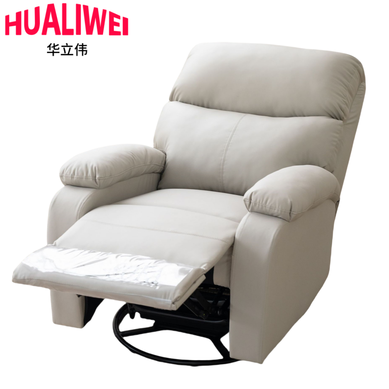 华立伟沙发单人位浅灰色张高清大图