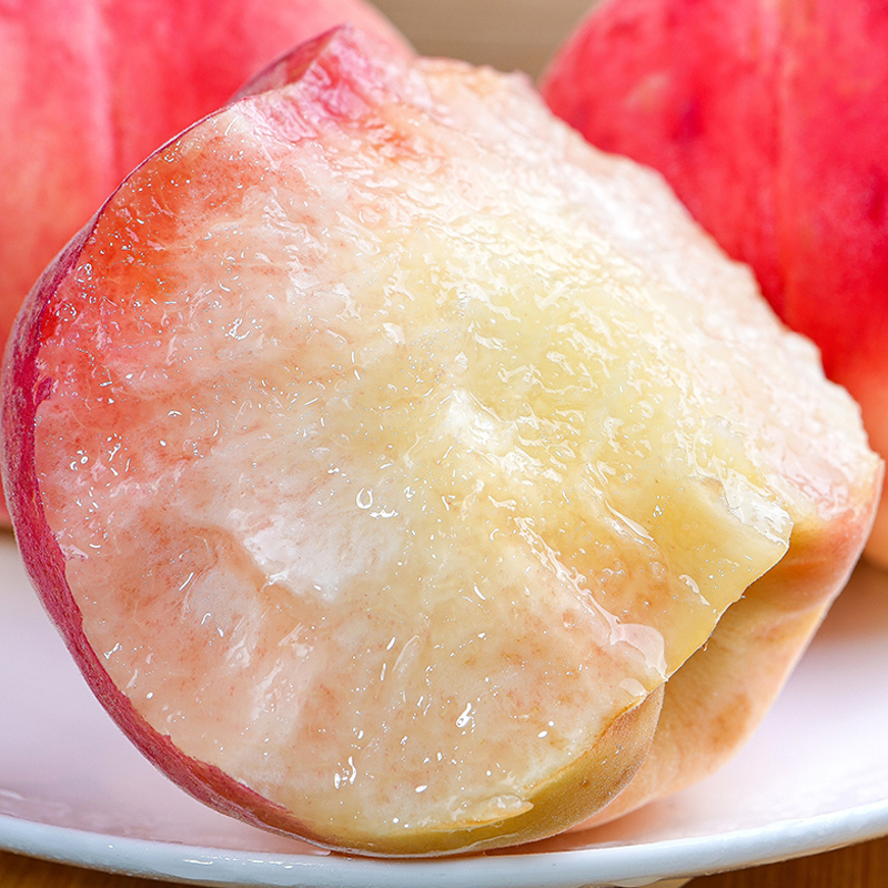 [苏鲜生]云南 红宝石蜜桃 新鲜水果 净重9斤 中果 单果60-100g 应季现