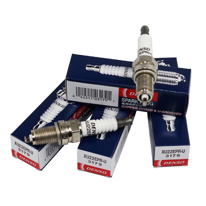 电装(DENSO)镍合金火花塞XU22EPR-U适配雪佛兰/五菱/乐驰/爱唯欧/路宝/利亚纳/北斗星/新赛欧(4支装)