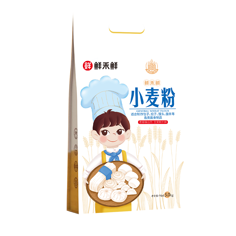 鲜禾鲜小麦粉5kg.高清大图