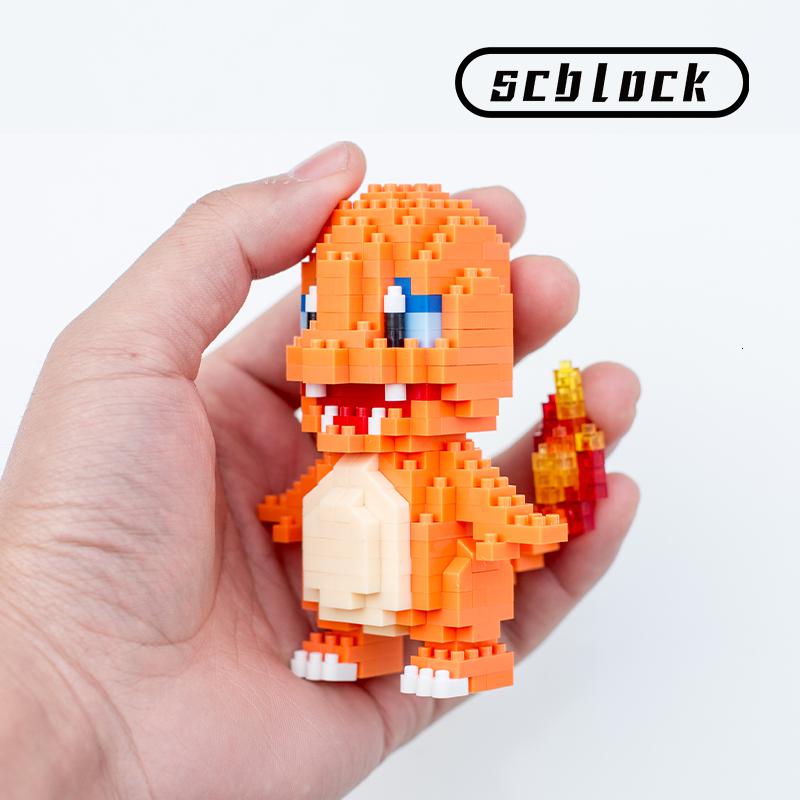 兼容乐高微型小颗粒积木拼装玩具神奇宝贝宠物小精灵球皮卡丘拼图小