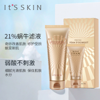 It's skin伊思 晶钻蜗牛洁面乳150ml+30ml 温和清洁毛孔去角质洗面奶女