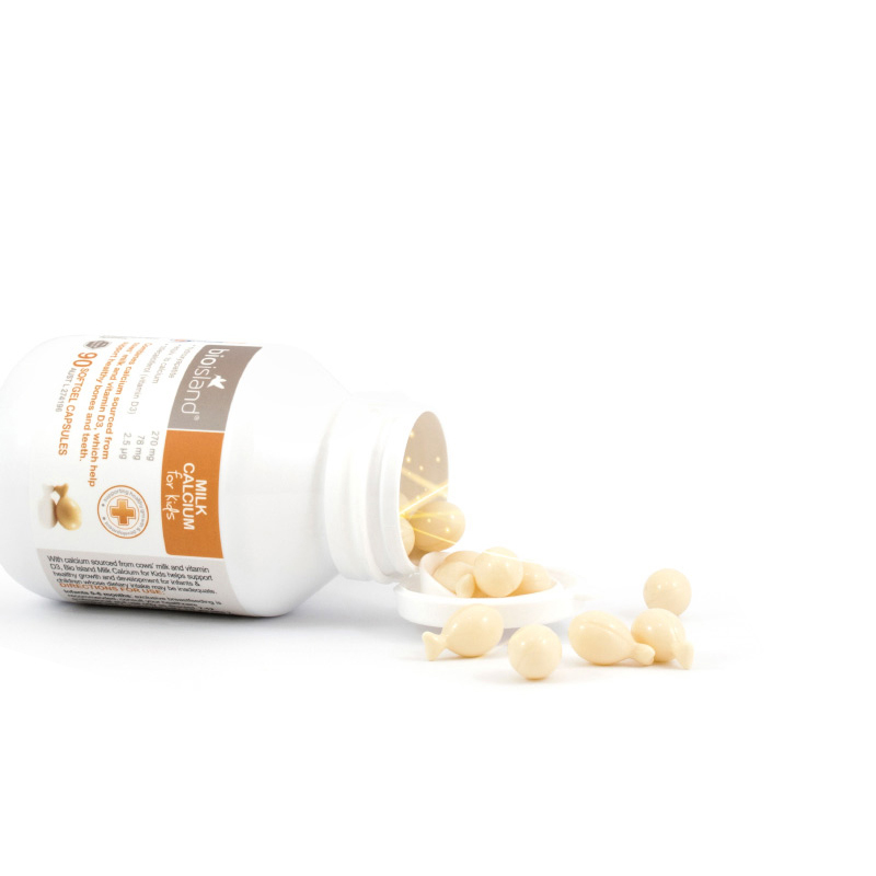 Bio Island 锌片120粒+婴儿DHA60粒+乳钙90粒 营养组合