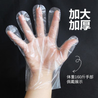 [5袋]海氏海诺 医用检查手套100只x5袋 家用烘焙餐饮食品加厚一次性PE手套