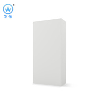 <万保>钢制更衣柜 办公家具 更衣柜 铁皮更衣柜 对开门更衣柜 双门简易衣柜