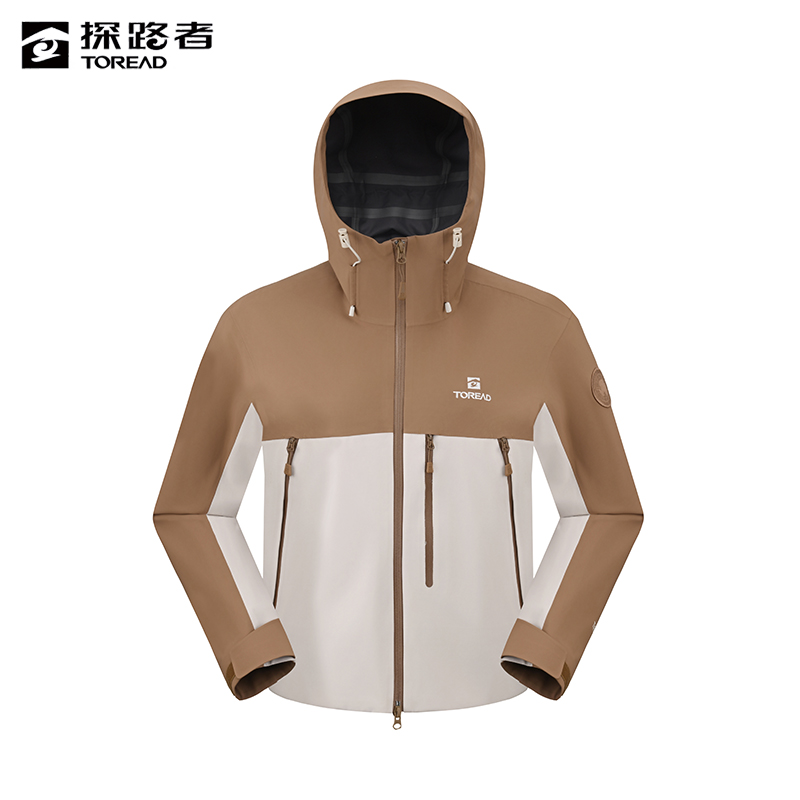 探路者 女式三层冲锋衣 TABBAN92266/件高清大图