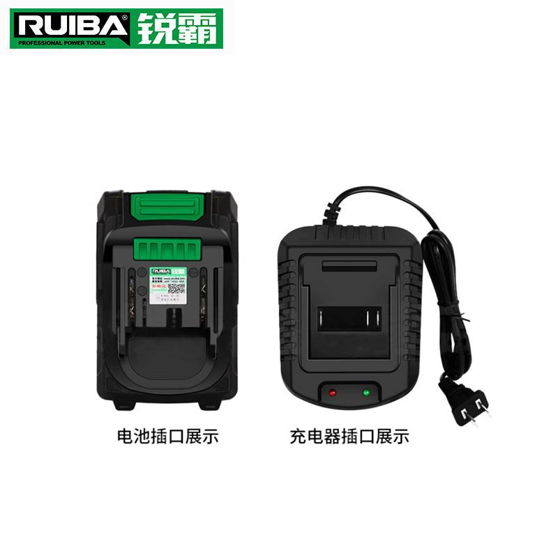 锐霸 锂电无刷电动扳手3/4接口 RB826T/1800牛 8.0AH双电一充 台高清大图