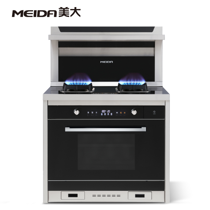 [蒸烤一体]美大(MEIDA)/X9-ZK美大集成灶蒸烤一体灶抽油烟机燃气灶套装家用(液化气款)