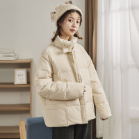 【3折价359.9元】唐狮羽绒服女短款新款面包服羽绒服女小个子韩版宽松