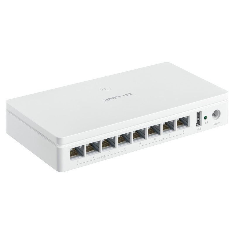 TP-LINK TL-R5408M 4个2.5G网口+4千兆口高速8口全千兆企业级路由器大功率家用商用办公上网行为管理
