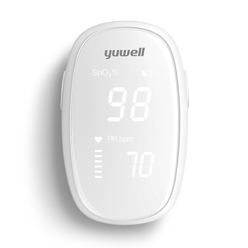 鱼跃(YUWELL)血氧仪YX102指夹式血氧饱和度脉搏检测器LED显示全自动测量血氧仪