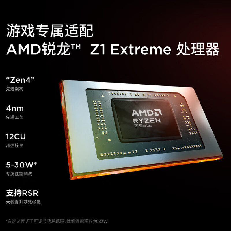 联想拯救者掌机 LEGION Go掌上游戏机 windows11便携游戏本AMD锐龙Z1Extreme 8.8英寸 标配游戏手柄16G+1T定制版