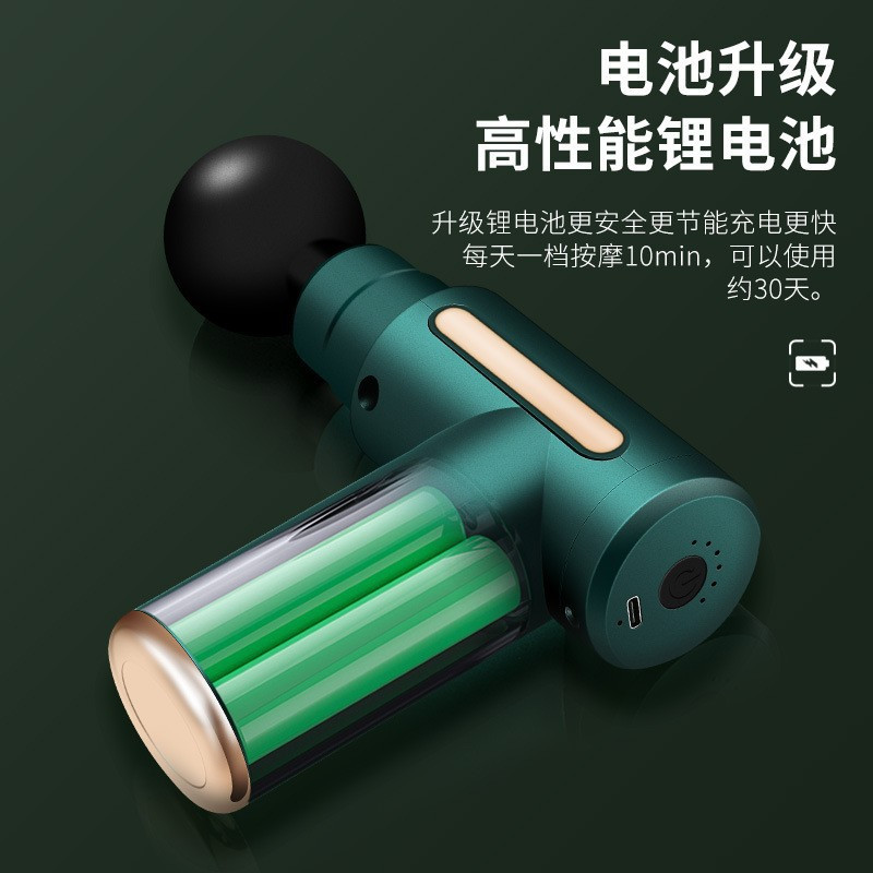 高端专业级筋膜枪肌肉按摩器女生多功能高频震动新款男士精颈膜抢