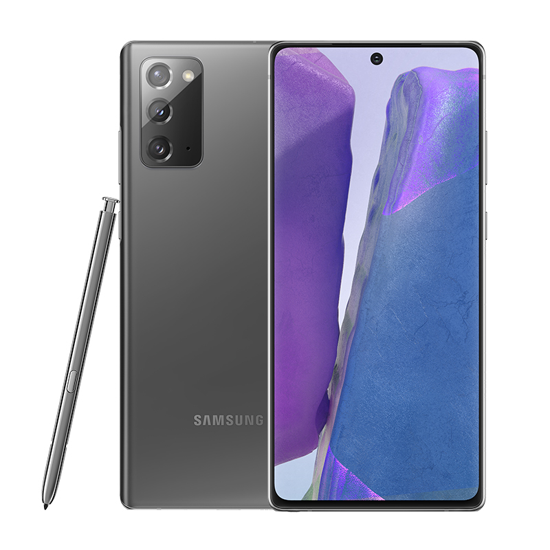 三星Galaxy Note20 (SM-N9810)5G 8GB+256GB 冷山灰 骁龙865+ 游戏手机 拍照手机 双模5G旗舰手机
