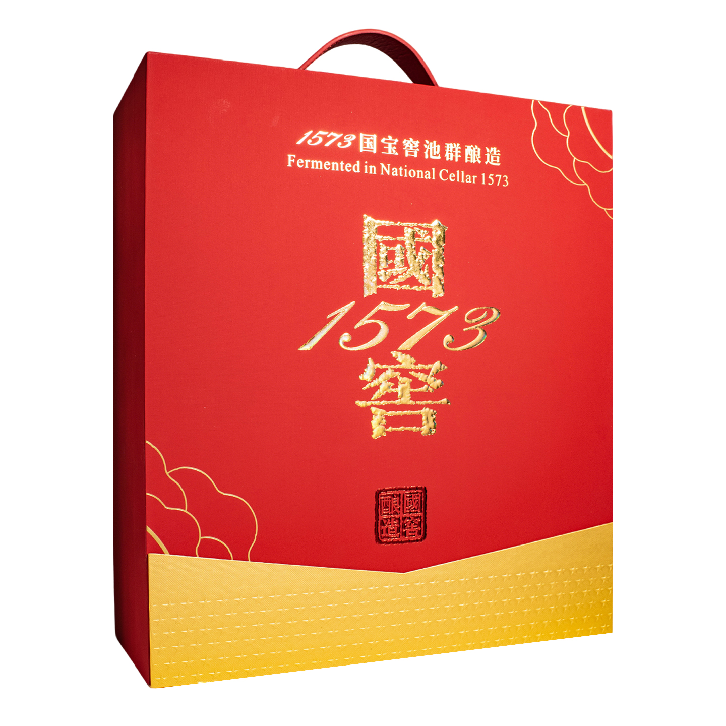 泸州老窖 国窖1573 手握星辰 52度500ml*2瓶 礼盒装 浓香型白酒高清大图