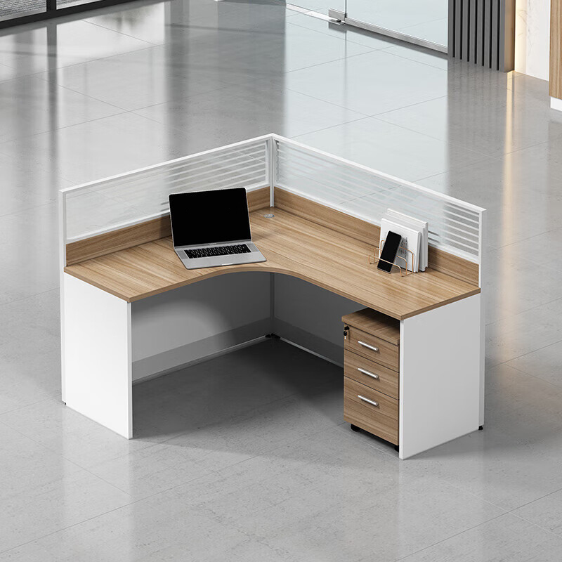 昱成晟ycs0228员工办公桌l型单人位