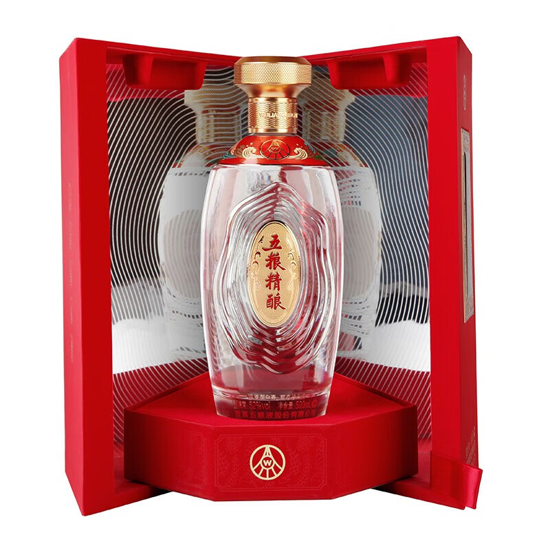 五粮液五粮精酿龙兴凤举浓香型白酒送礼珍藏52度高度白酒500ml单瓶装