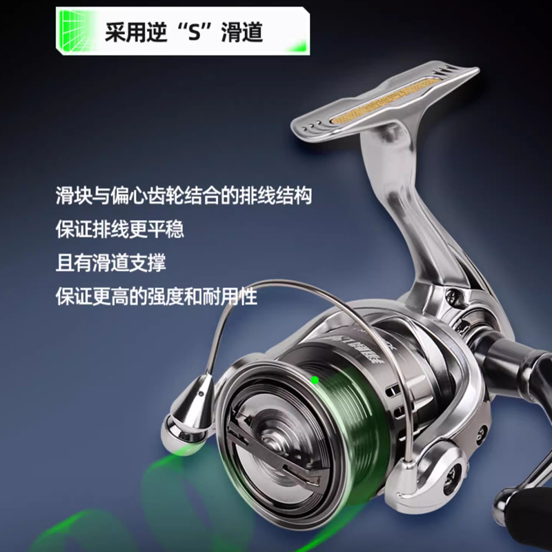 新款正品光威纺车轮翔麟超轻纺车轮鱼线轮路亚海钓微物矶钓渔轮高清大图