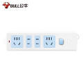 公牛新国标插座/接线板 4位总控 无线（需自行配电源线和插头）GN-407W