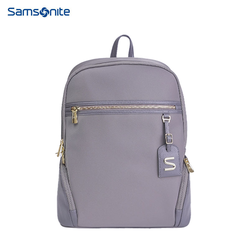新秀丽(samsonite)双肩包女士14英寸电脑包背包旅行包苹果华为笔记本