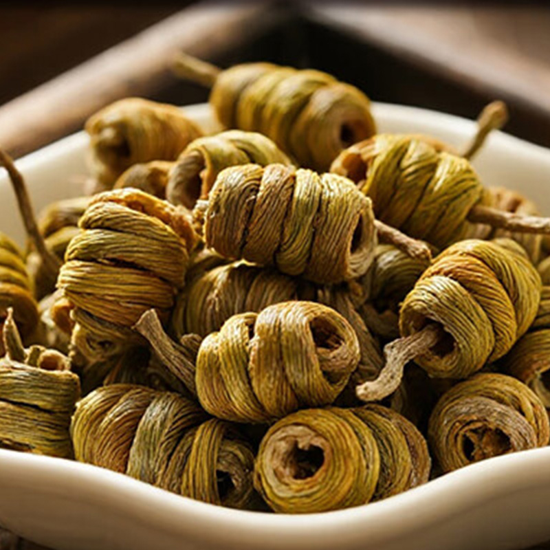 绿帝干货礼盒玉竹片鹿茸片陈皮石斛黑枸杞西洋参片至臻尊享六拼233g高清大图