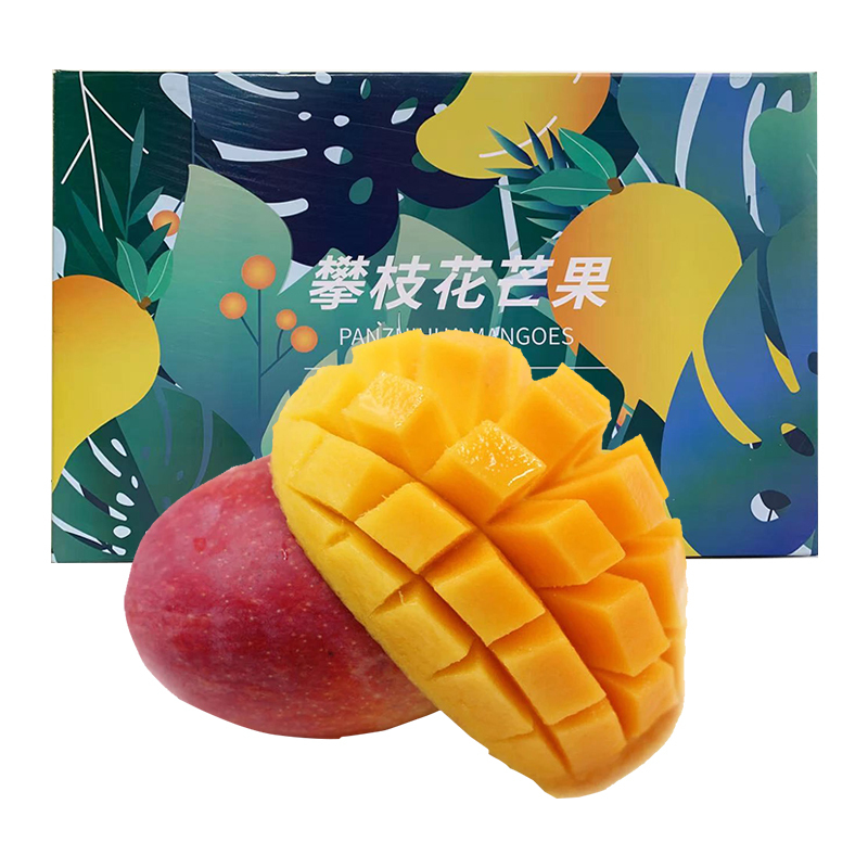 净土阿坝 The Pure Land Of Aba 芒果 中华特色 阿坝州馆攀枝花爱文芒果5斤礼盒装特大果彩虹芒果单果300g 600g 当季新鲜水果 价格图片品牌报价 苏宁易购中华特色馆 阿坝州馆