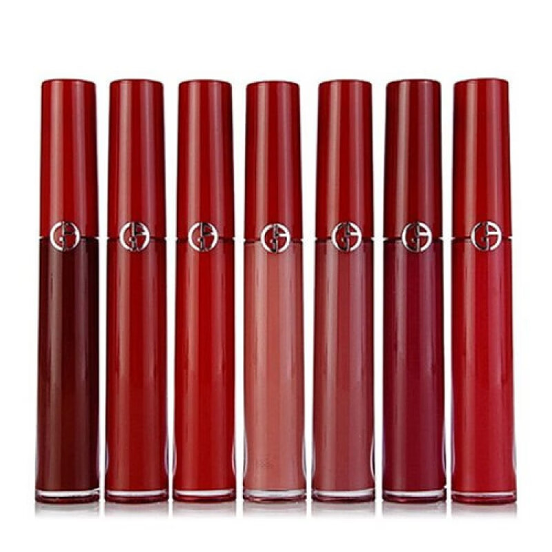 阿玛尼(ARMANI)唇釉显色复古口红唇彩6.5ml 臻致丝绒哑光 液体唇膏 524#玫瑰木棕高清大图