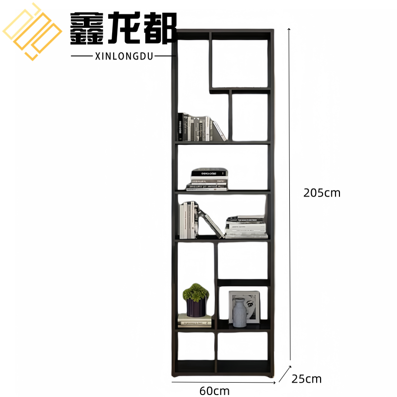 鑫龙都铁艺书架 书架60cm个