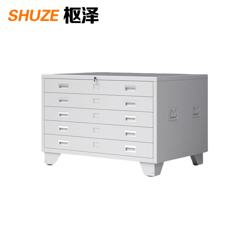 枢泽 文件柜 档案柜 1号单节带轮1000*700*650mm 台高清大图