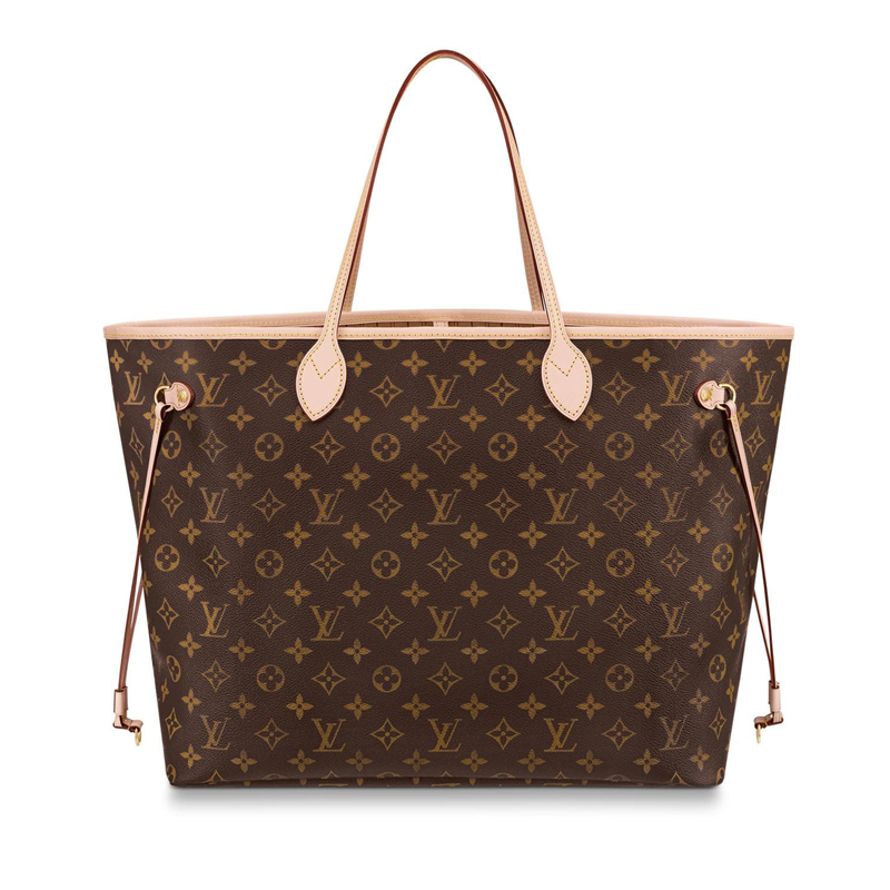 海外直邮路易威登lv女包neverfull大号39cm老花棋盘格子