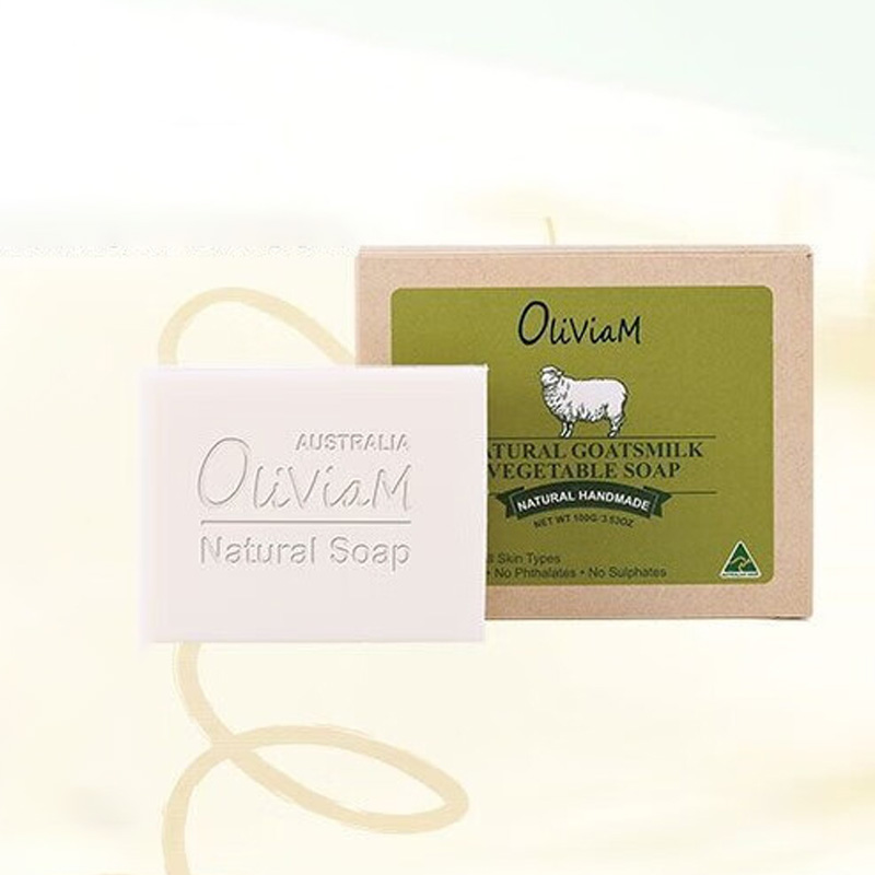 OLIVIAM澳莉维亚护肤套装润唇膏羊奶皂洁面乳精华霜护手霜爱美丽五件套高清大图