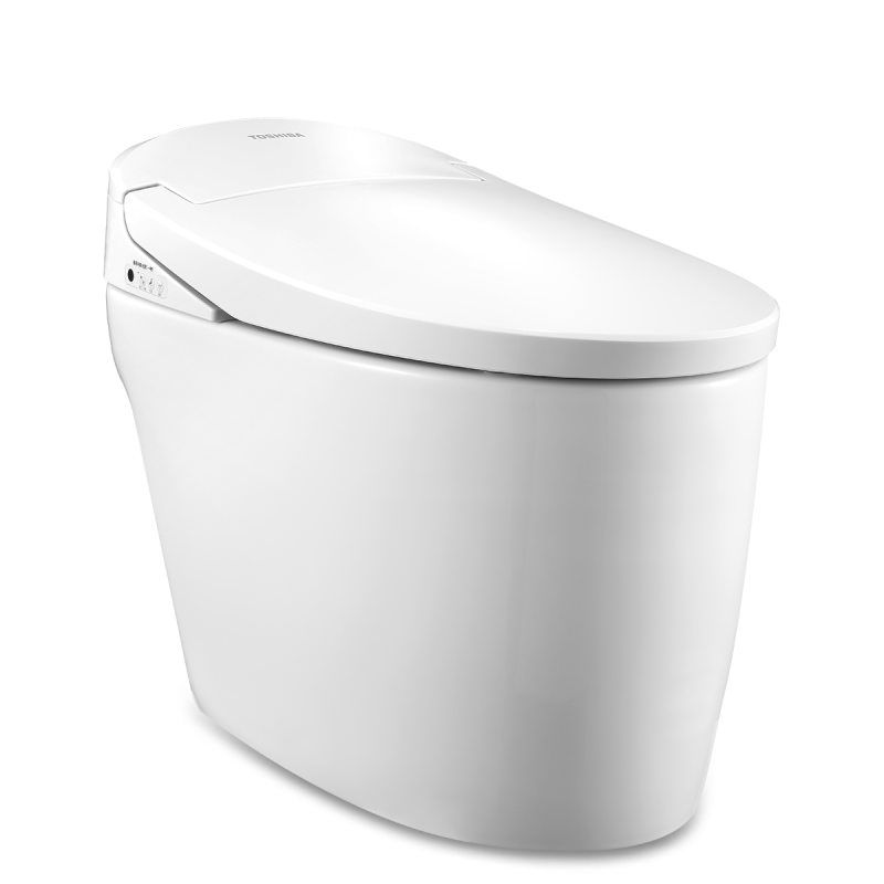 东芝(TOSHIBA)A3-85B6智能马桶盖一体机坐便器多种清洗模式即热暖风遥控马桶盖