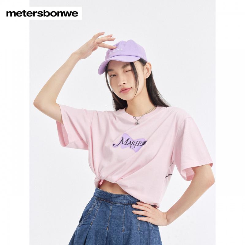 [1件3折价:46.5]美特斯邦威玛丽猫联名短袖T恤女百搭夏季可爱印花上衣女