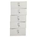 墨之麟档案柜/五节柜900*400*2050mm/组