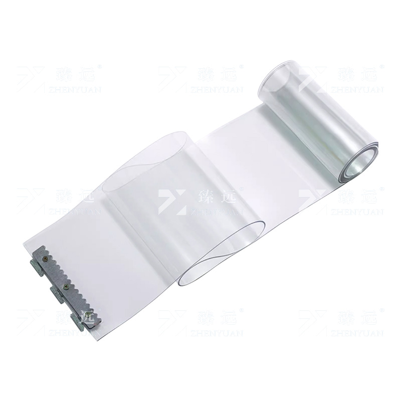臻远 ZY-ML-121 透明塑料PVC软门帘防冷气隔热帘 厚3.0mm 15*280cm高清大图