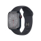 Apple Watch Series 8 智能手表 蜂窝版 45mm 午夜色铝金属表壳 运动型表带