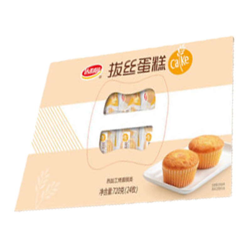 达利园 糕点 面包 零食 拔丝蛋糕10枚300g(品质早餐)