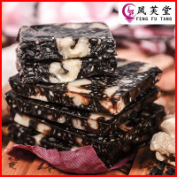 凤芙堂 即食玫瑰型阿胶固元糕2盒装共1000克 阿胶糕膏 山东阿胶东阿 手工阿胶 阿胶固元膏
