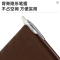得力22215 可插笔绑带皮面本 记事本工作笔记本子文具办公用品 6张棕色