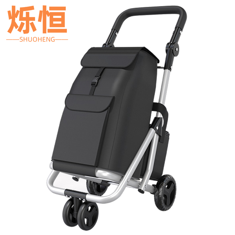 烁恒 折叠小推车三轮款个