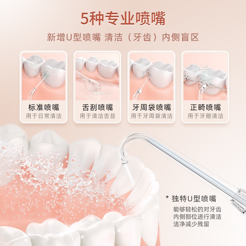 博皓智能屏显冲牙器 F30高清大图