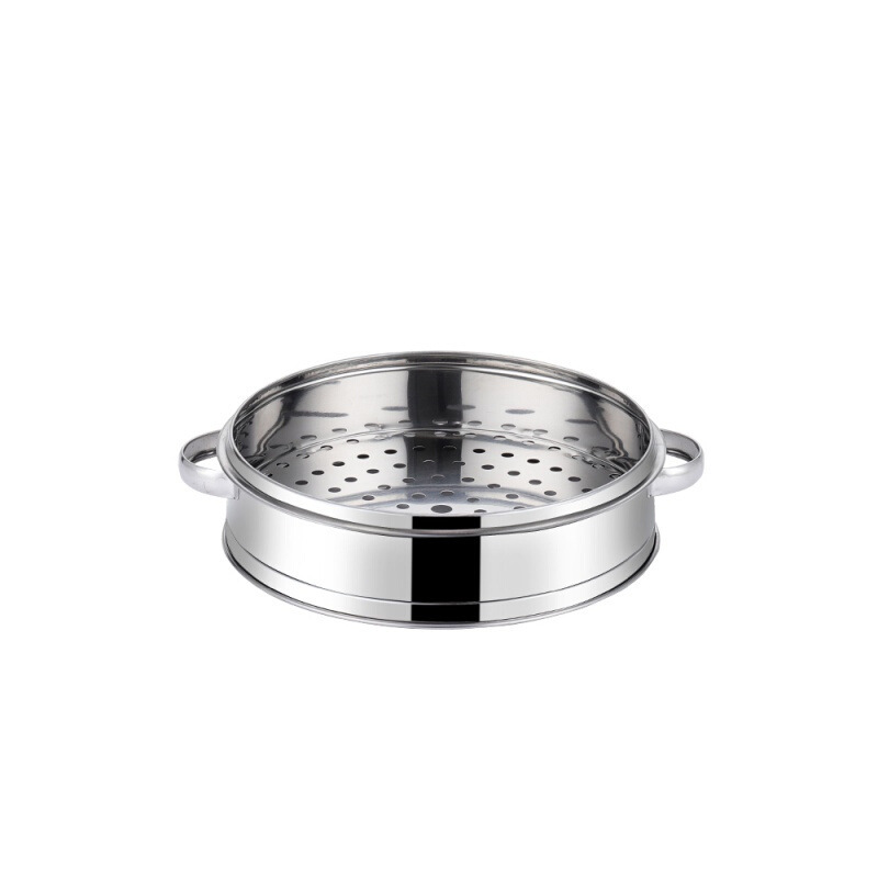 齐牛不锈钢蒸笼多层加厚笼屉蒸格小蒸笼18cm视频