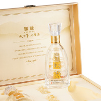 今世缘 淡雅国缘 浓香型白酒 42度 500ml*2瓶 礼盒装 苏宁自营