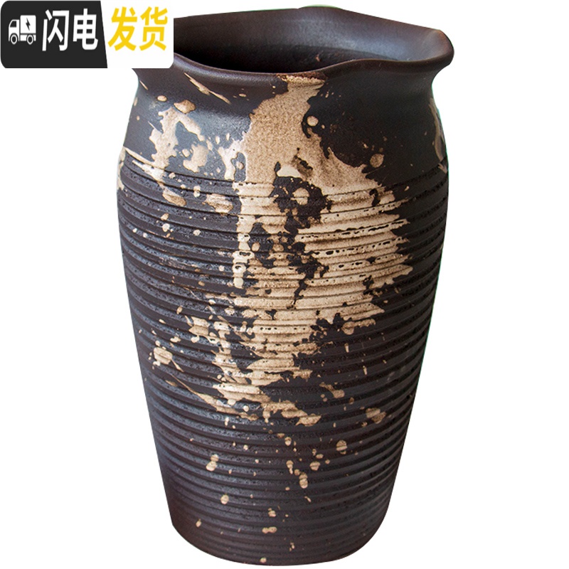 三维工匠多肉花盆透气多肉植物紫砂兰花庭院月季陶瓷特大陶罐法师花盆 ZSHP1670 特大花盆容器高清大图