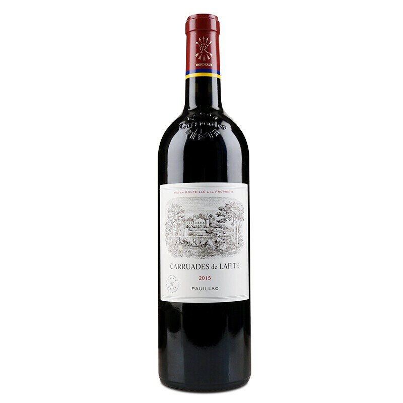 中粮名庄荟法国一级庄拉菲酒庄干红葡萄酒副牌2015年 750mL*1支
