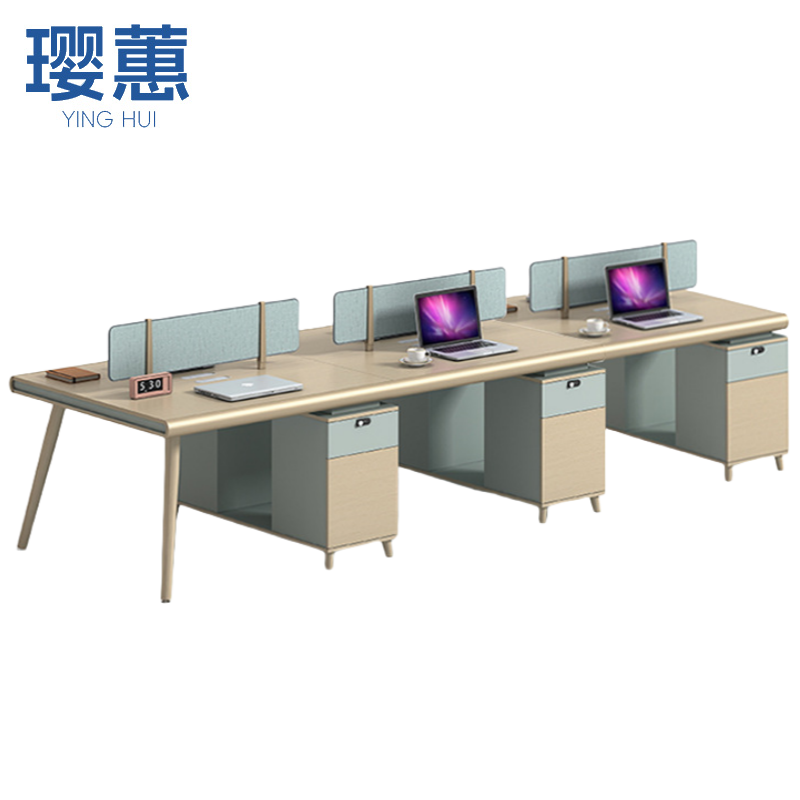 职员桌5.6米张高清大图