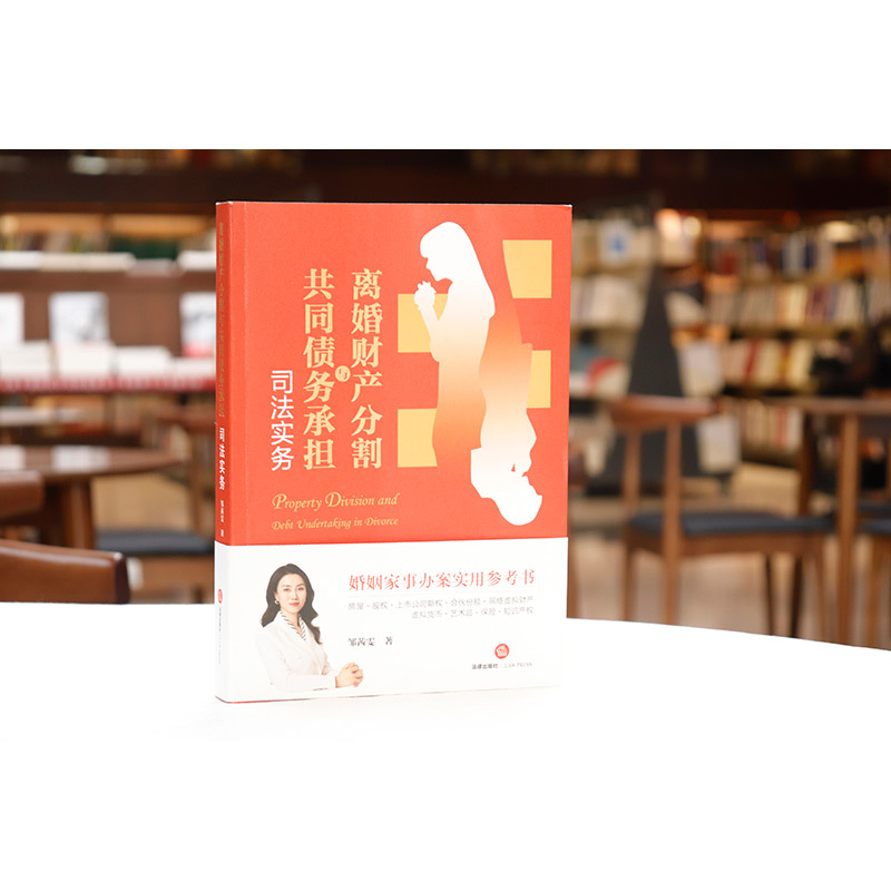 [正版]中法图 离婚财产分割与共同债务承担司法实务 邹茜雯 新型财产分割典型案例分析 婚姻家事办案司法实务法律参考书