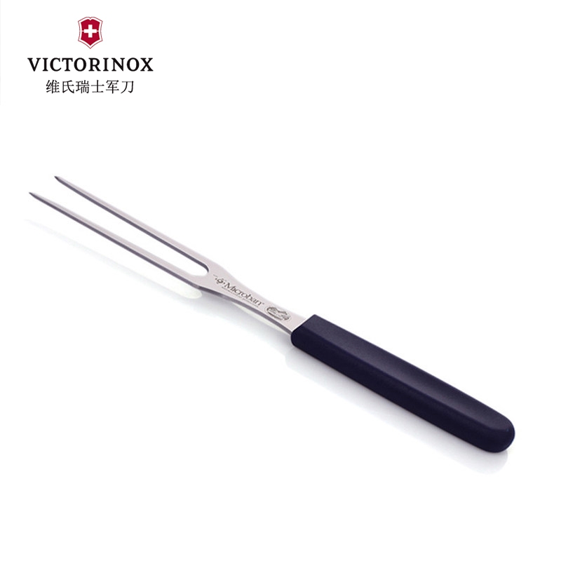 维氏(Victorinox)瑞士军刀原装正品切肉叉刀厨刀餐刀5.2102.15A正版