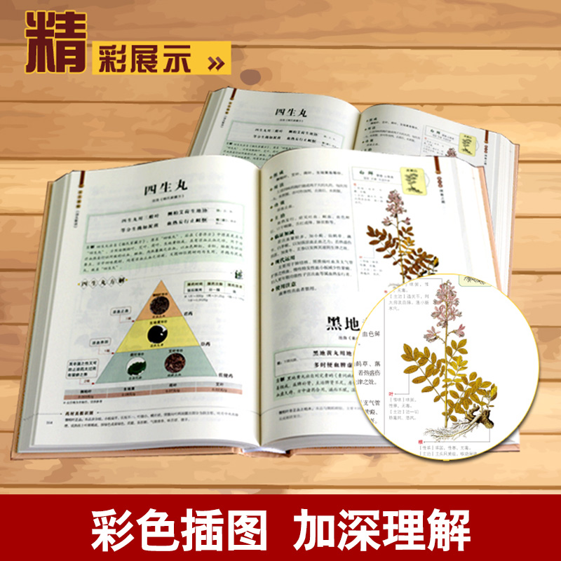 [正版]汤头歌诀全集无删减 彩图精装 中医书籍中医药方选录中医常用方剂300余方民间家庭偏方秘方大全中医养生配方中医药高清大图